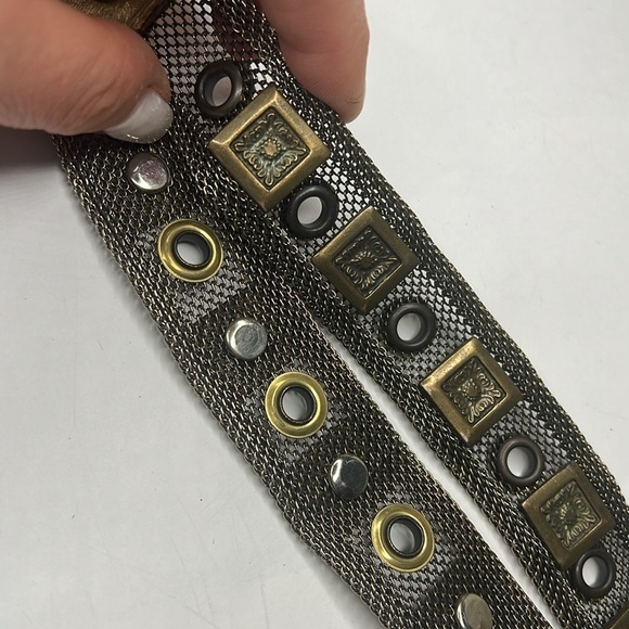 34” US Meco Paris Metal Mesh Buckle Belt main image 4